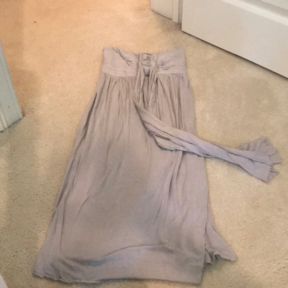 Gray dress